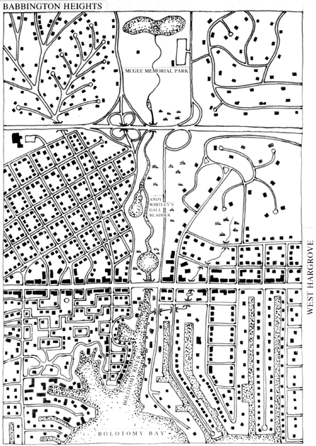 Babbington map