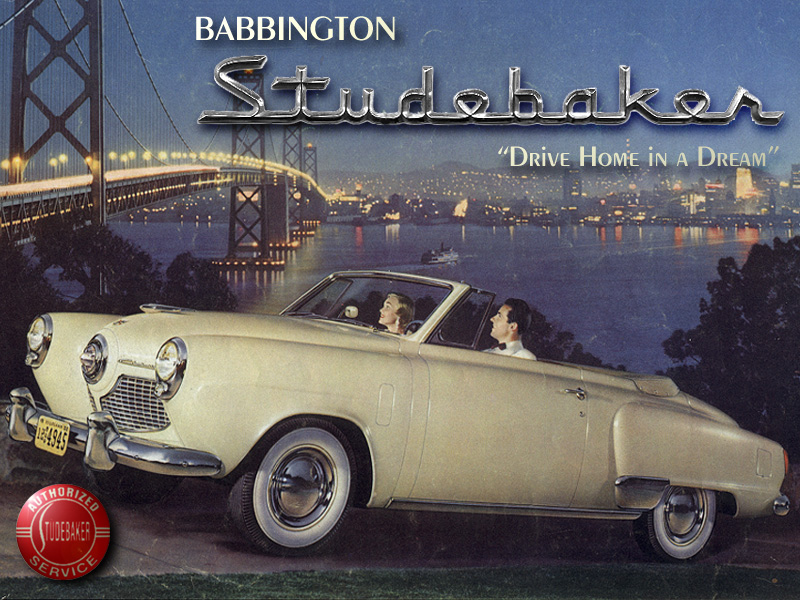 Babbington Studebaker Advertisement, 1951