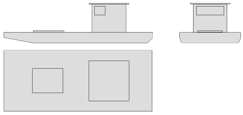 Clam Boat in the Form of a Scow