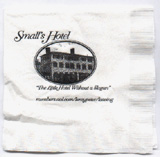 Small's Hotel Napkin